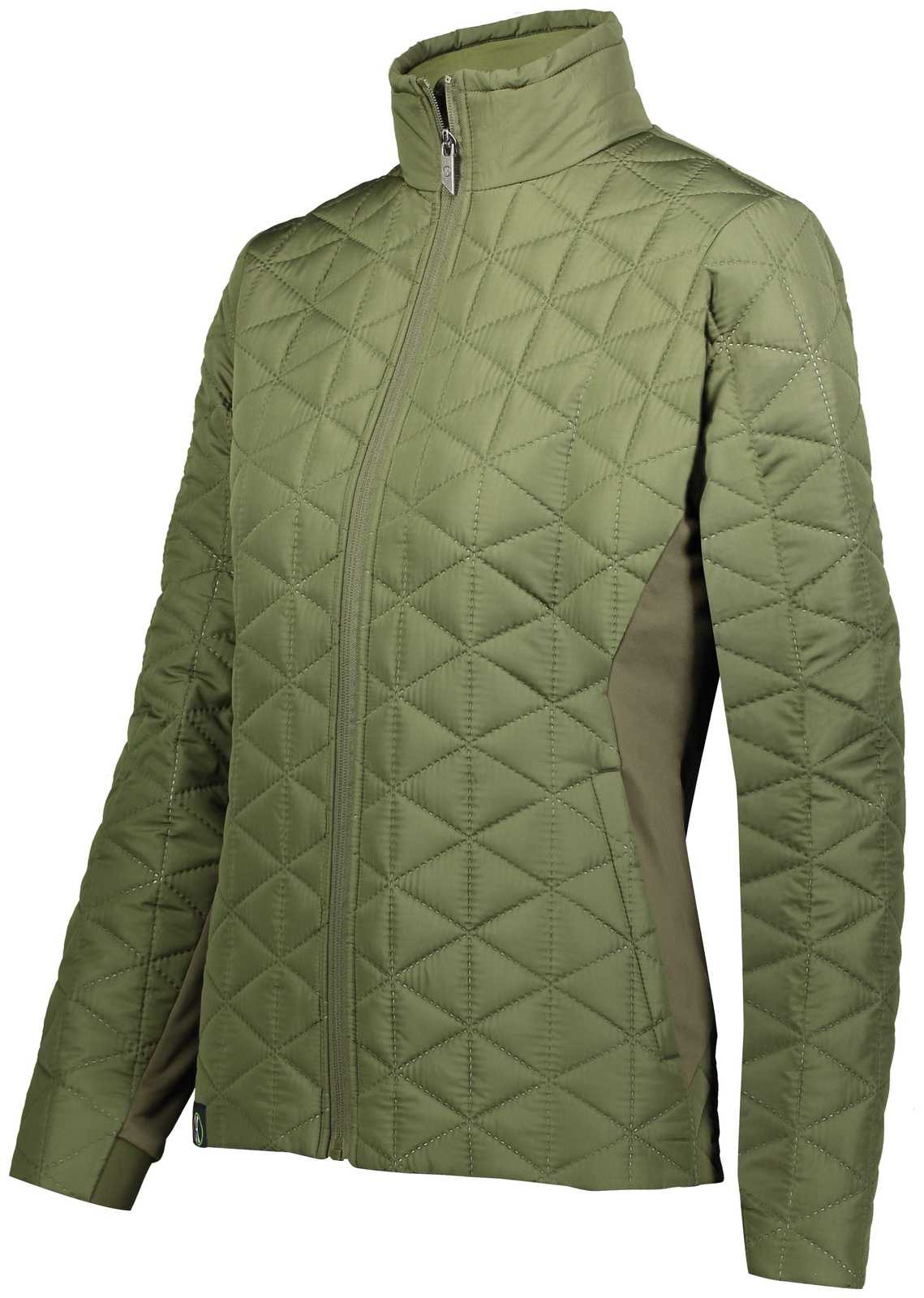 Holloway 229716 Ladies Repreve Eco Jacket - Olive - HIT a Double