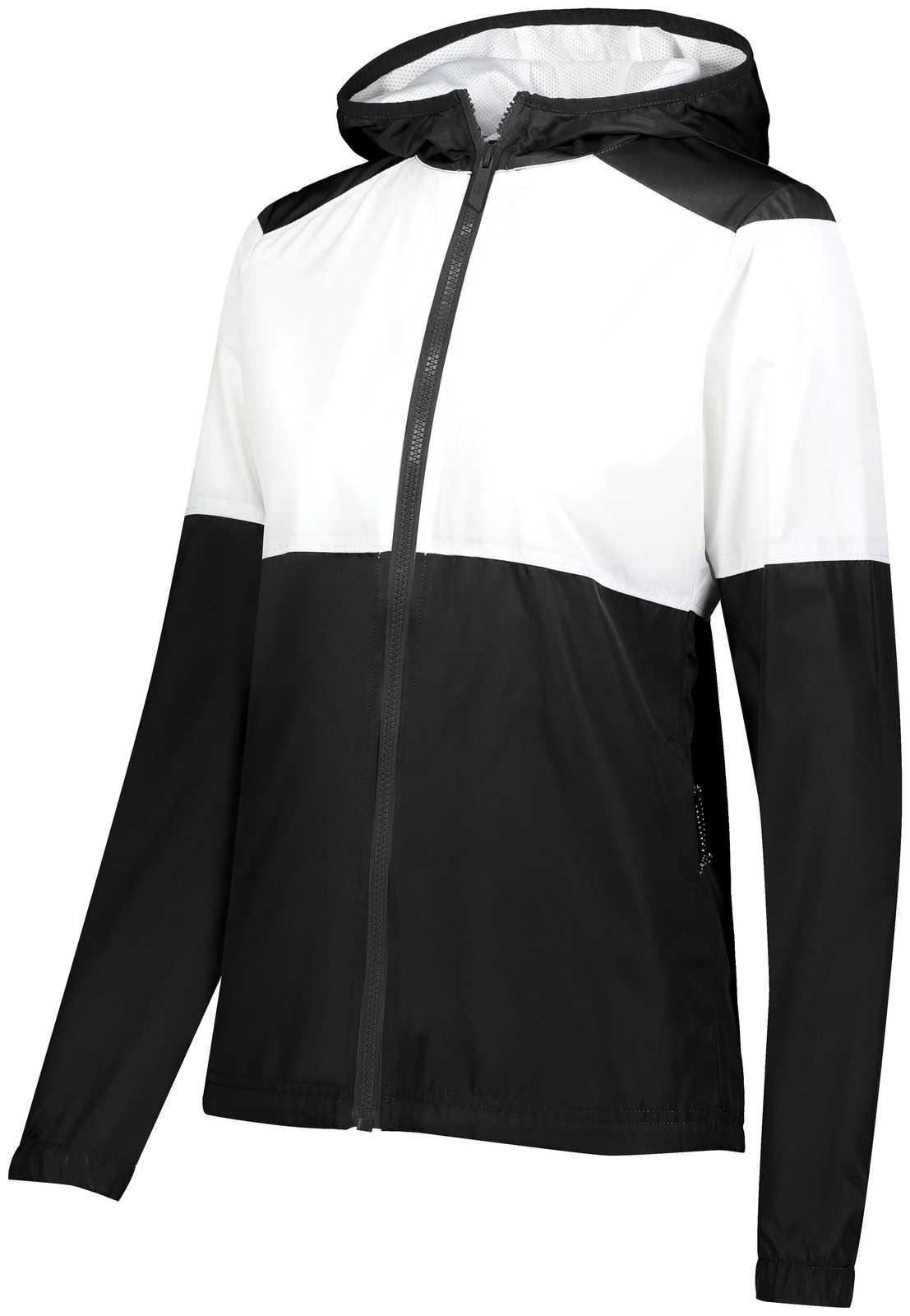 Holloway 229728 Ladies SeriesX Jacket - Black White - HIT a Double