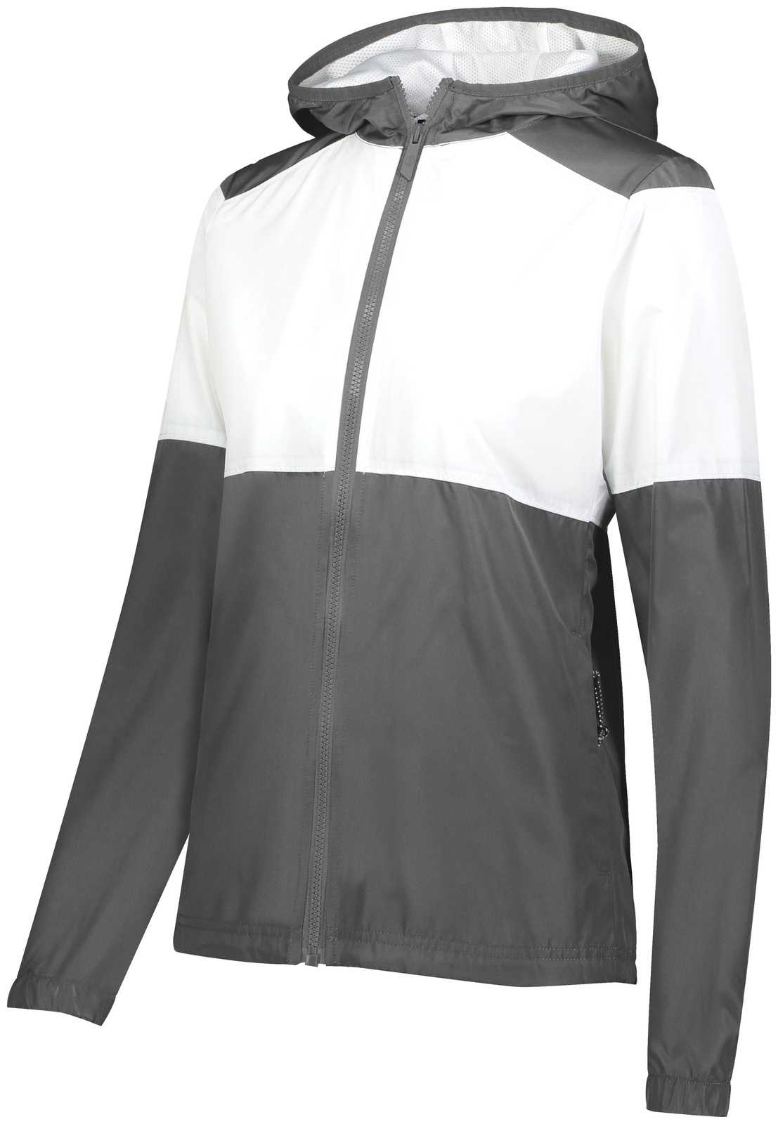 Holloway 229728 Ladies SeriesX Jacket - Carbon White - HIT a Double