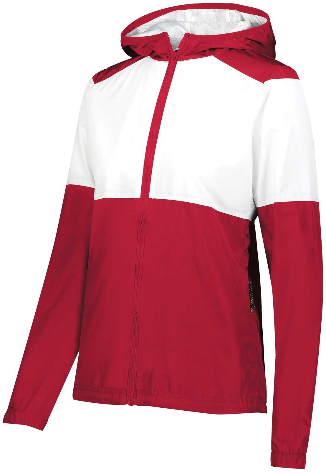 Holloway 229728 Ladies SeriesX Jacket - Scarlet White - HIT a Double