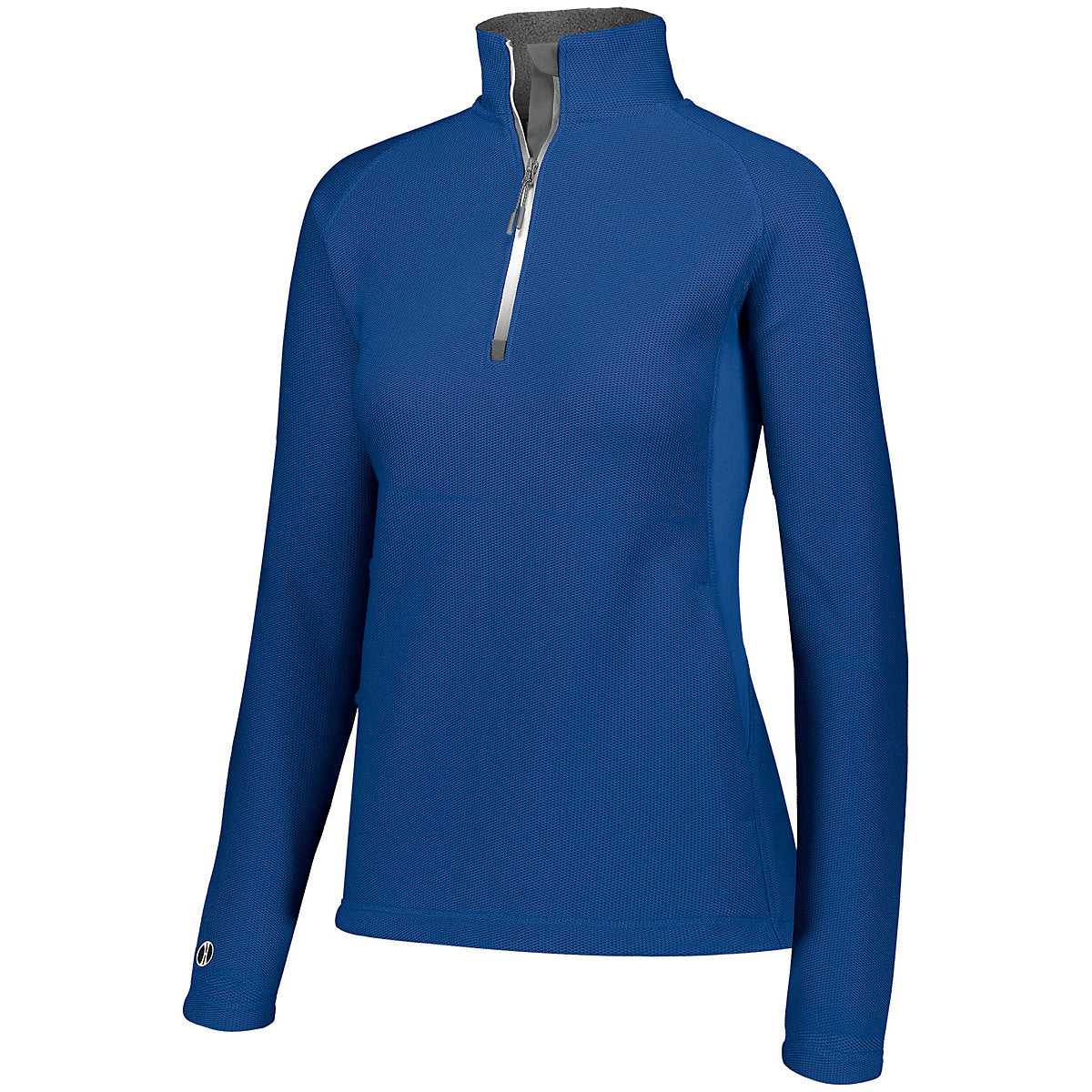 Holloway 229736 Ladies Invert 1/2 Zip Pullover - Royal - HIT a Double