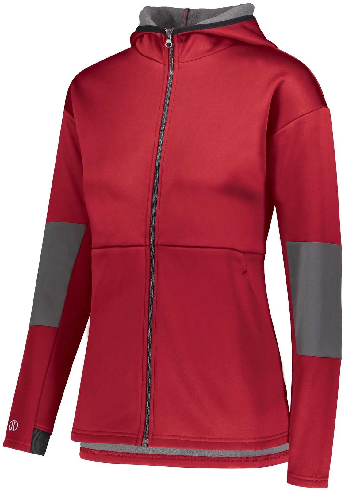 Holloway 229737 Ladies Sof-Stretch Jacket - Scarlet Carbon - HIT a Double