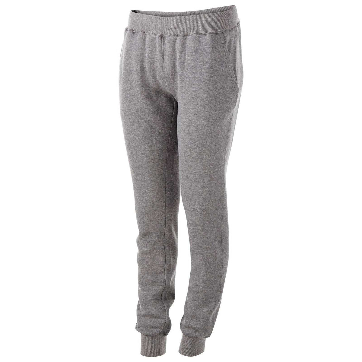 Holloway 229748 Ladies&#39; 60/40 Fleece Jogger - Charcoal Heather - HIT a Double