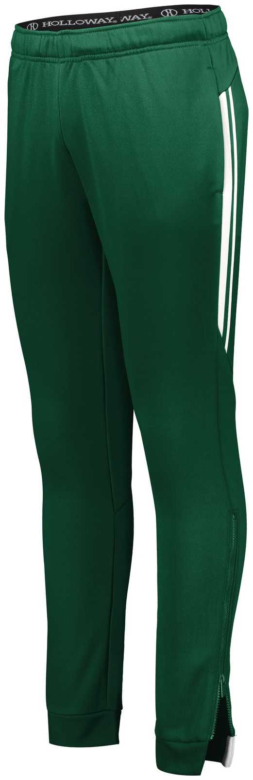Holloway 229762 Ladies Retro Grade Pant - Forest White - HIT a Double