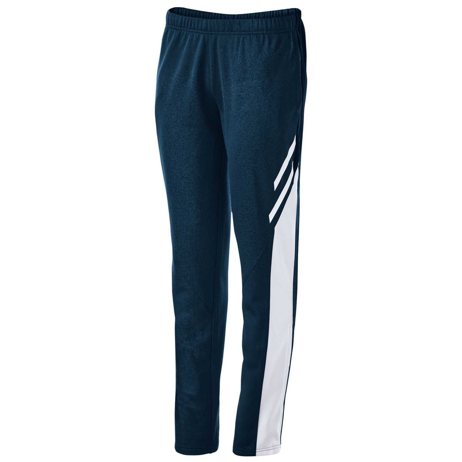 Holloway 229770 Ladies' Flux Tapered Leg Pant - Navy White White - HIT a Double