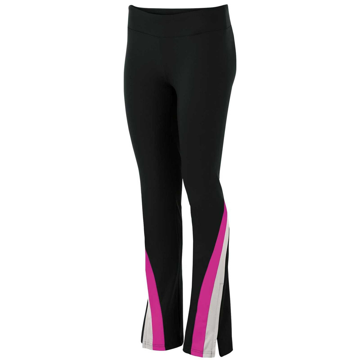 Holloway 229773 Ladies&#39; Aerial Pant - Black Silver Power Pink - HIT a Double