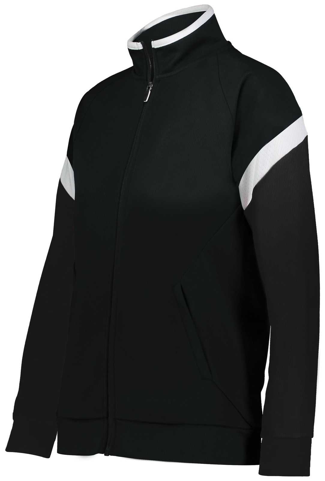 Holloway 229779 Ladies Limitless Jacket - Black White - HIT a Double
