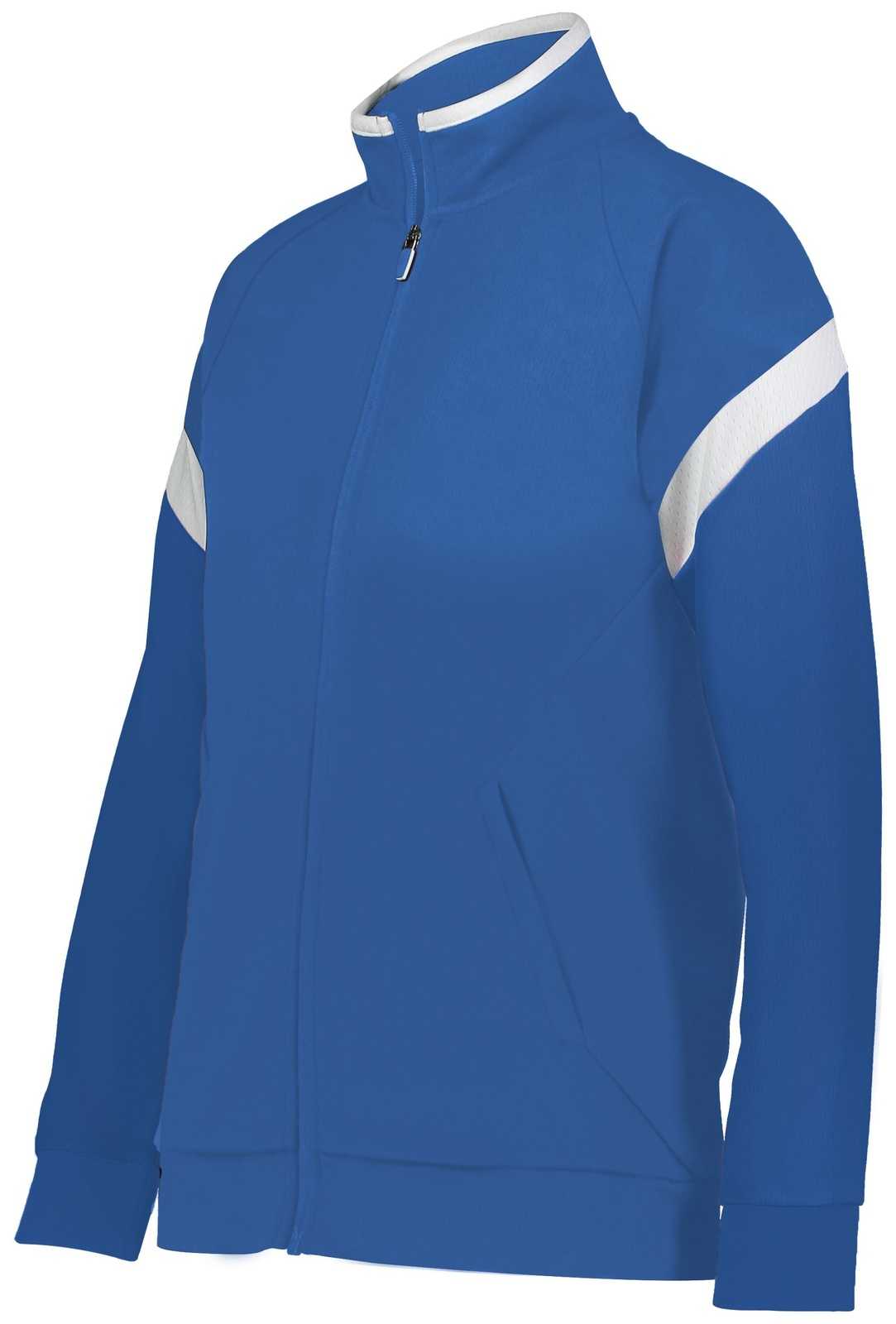 Holloway 229779 Ladies Limitless Jacket - Royal White - HIT a Double