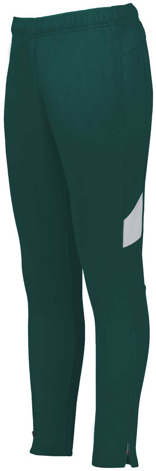 Holloway 229780 Ladies Limitless Pant - Dark Green White - HIT a Double