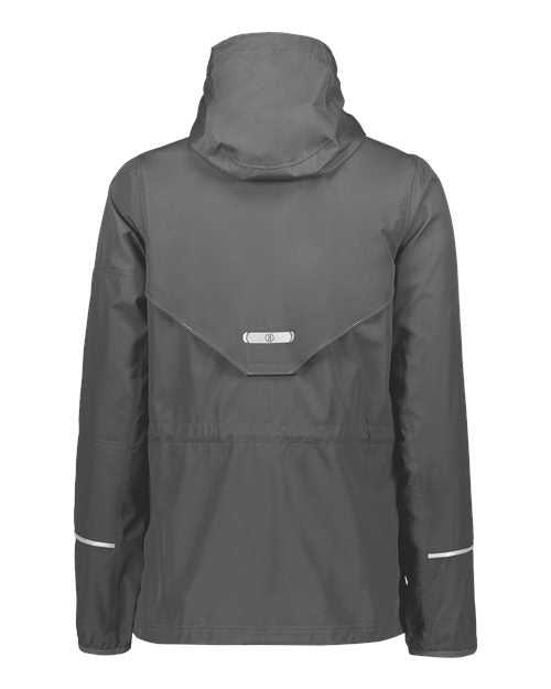 Holloway 229782 Women&#39;s Packable Hooded Jacket - Carbon - HIT a Double