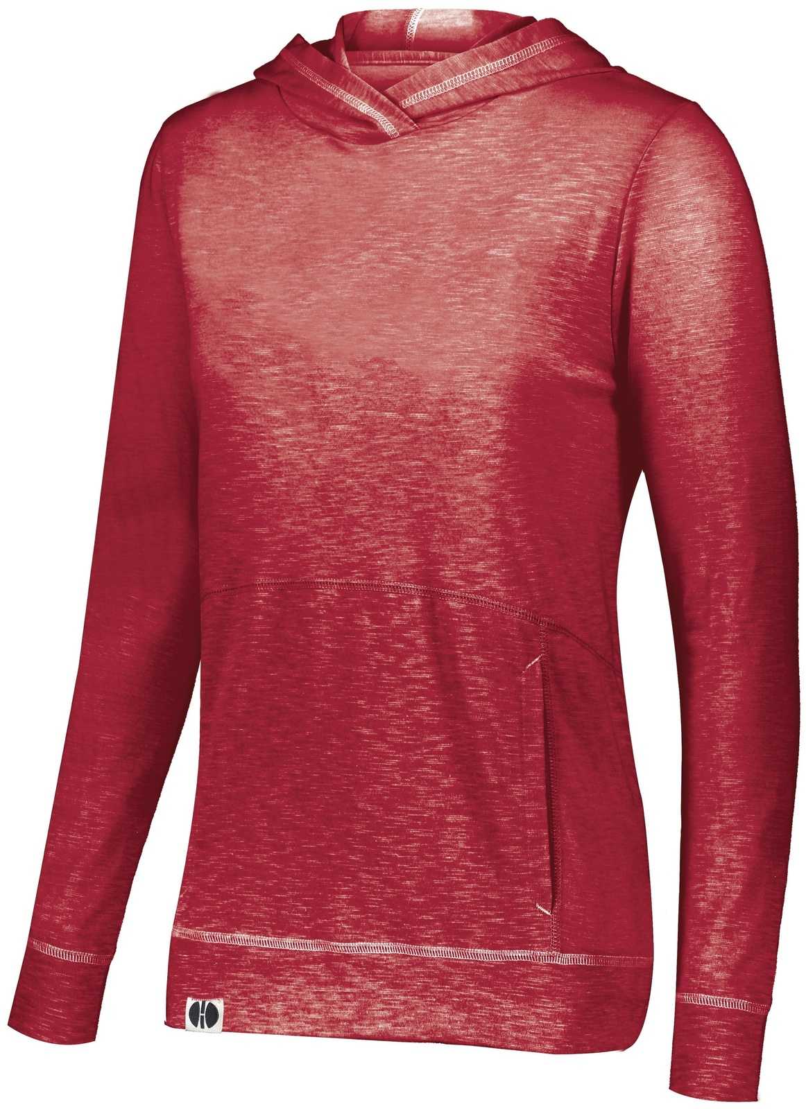 Holloway 229785 Ladies Journey Hoodie - Red - HIT a Double