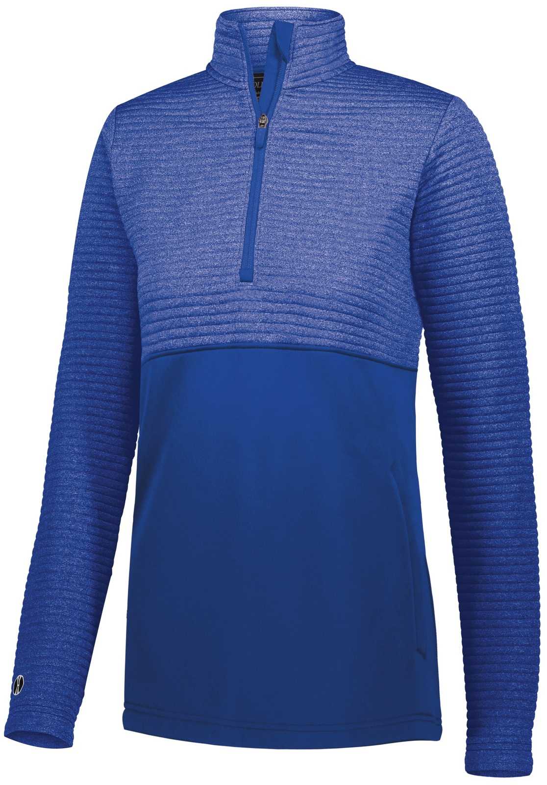 Holloway 229794 Ladies 3D Regulate Pullover - Royal Heather Royal - HIT a Double