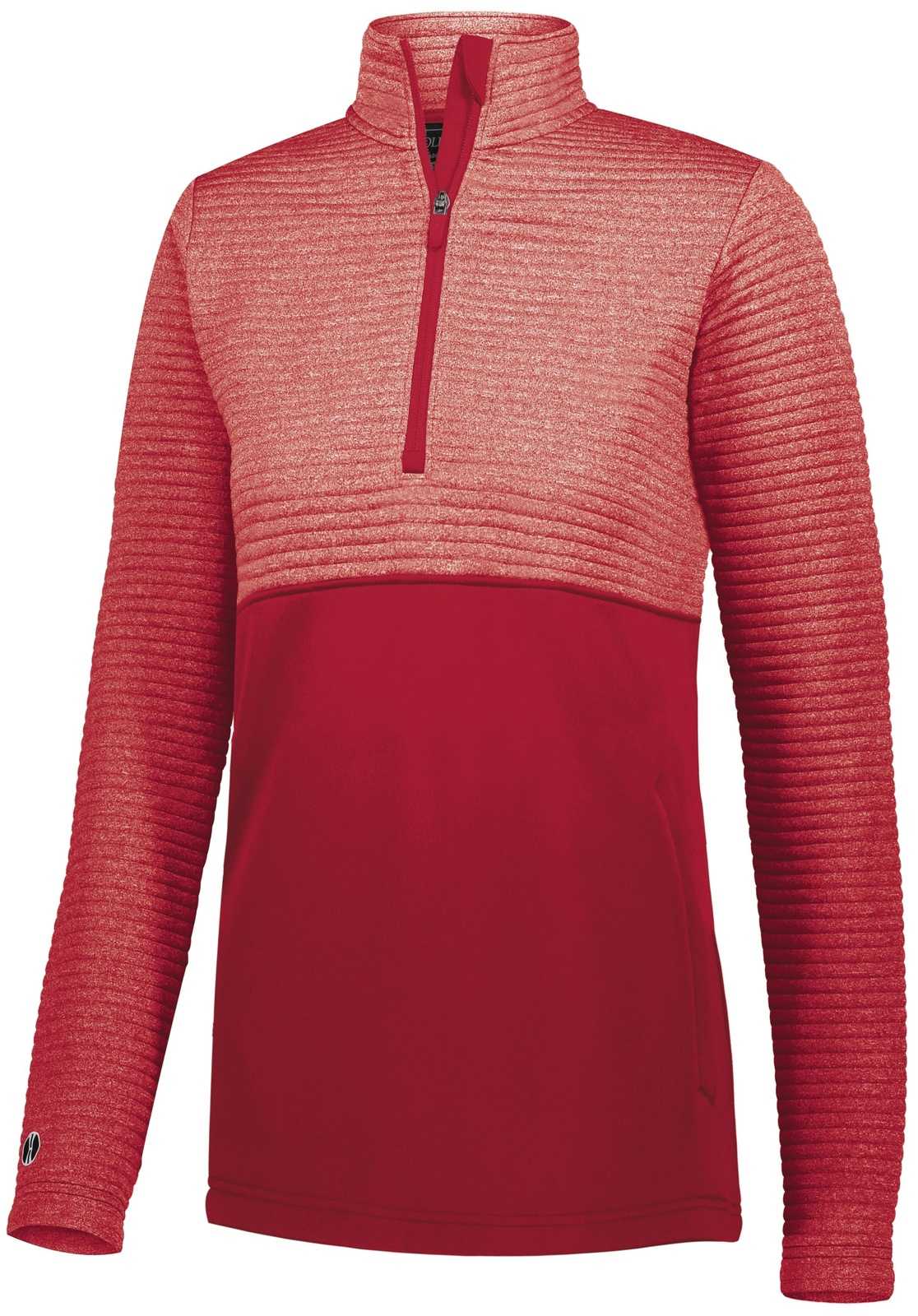 Holloway 229794 Ladies 3D Regulate Pullover - Scarlet Heather Scarlet - HIT a Double