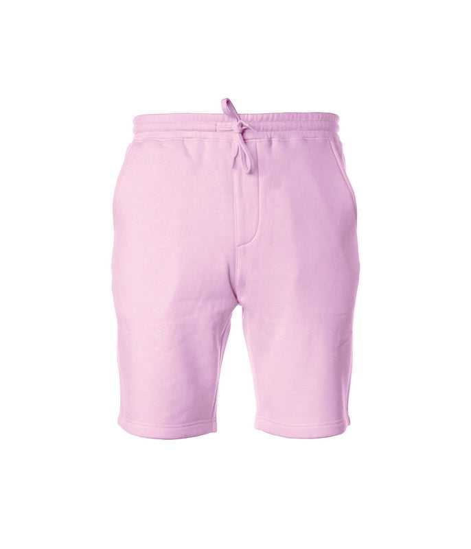 Independent Trading Co IND20SRT Midweight Fleece Shorts - Light Pink - HIT a Double - 1