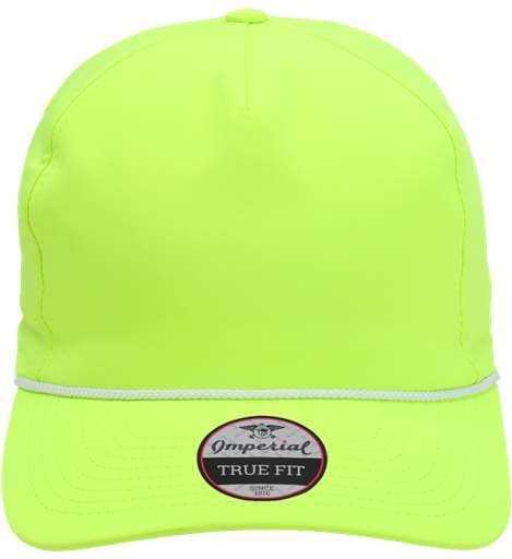 Imperial 5054 The Wrightson Cap - Neon Yellow/ White - HIT a Double - 1