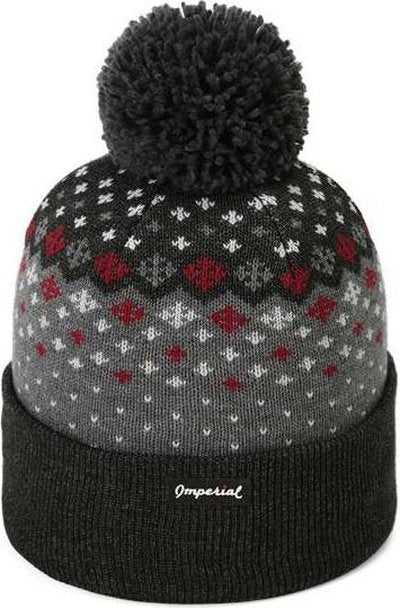 Imperial 6017 Tha Baniff Knit - Black Heather - HIT a Double - 1