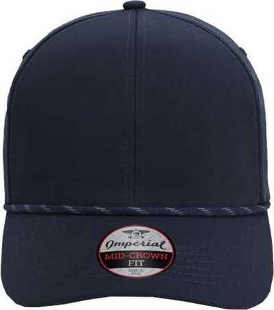 Imperial 6054 The Habanero Performance Rope Cap - Navy - HIT a Double - 1