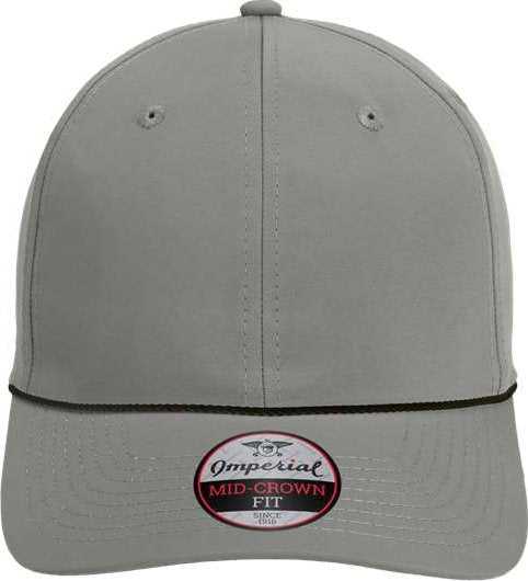 Imperial 7054 The Wingman Cap - Gray/ Black - HIT a Double - 1