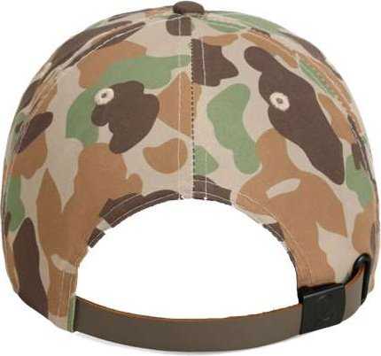 Imperial DNA010 The Aloha Rope Cap - Frog Skin Camo/ Brown - HIT a Double - 2