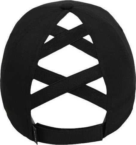 Imperial L338 The Hinsen Performance Ponytail Cap - Black - HIT a Double - 1