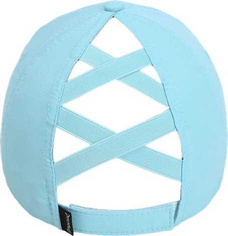 Imperial L338 The Hinsen Performance Ponytail Cap - Light Blue - HIT a Double - 2