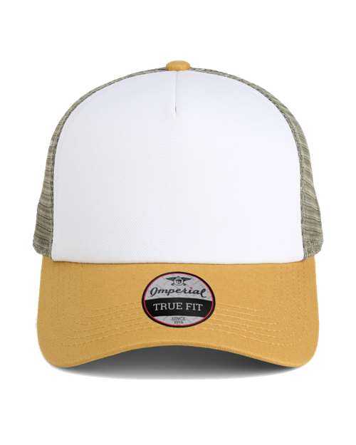 Imperial 1287 North Country Trucker Cap - White Wheat Elmwood - HIT a Double
