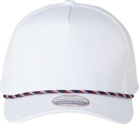 Imperial 5054 The Wrightson Cap - White Navy-Red - HIT a Double