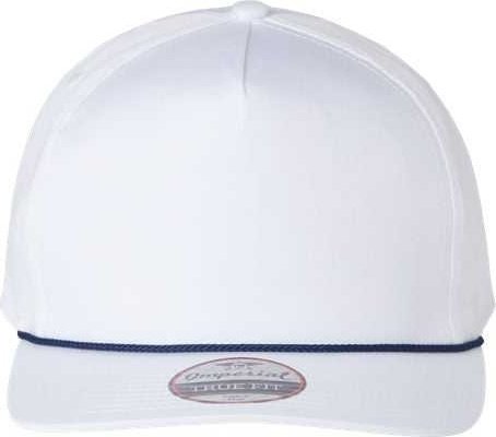 Imperial 5056 The Barnes Cap - White Navy - HIT a Double