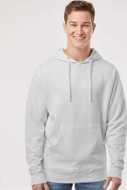 Independent Trading Co. SS4500 Midweight Hooded Sweatshirt - Smoke - HIT a Double - 1