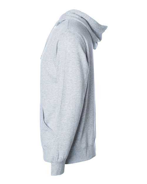 Independent Trading Co AFX4000 Hooded Sweatshirt - Grey Heather - HIT a Double