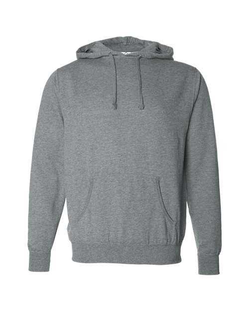 Independent Trading Co AFX4000 Hooded Sweatshirt - Gunmetal Heather - HIT a Double