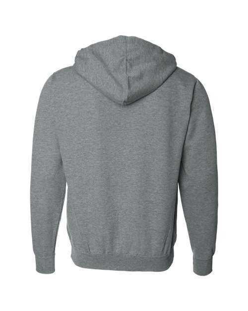 Independent Trading Co AFX4000 Hooded Sweatshirt - Gunmetal Heather - HIT a Double