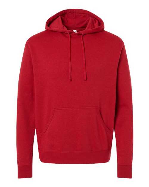 Independent Trading Co AFX4000 Hooded Sweatshirt - Red Heather - HIT a Double