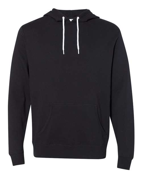 Independent Trading Co AFX90UN Unisex Lightweight Hooded Sweatshirt - Black - HIT a Double