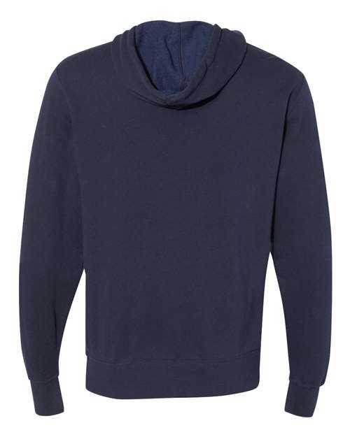 Independent Trading Co AFX90UN Unisex Lightweight Hooded Sweatshirt - Classic Navy - HIT a Double