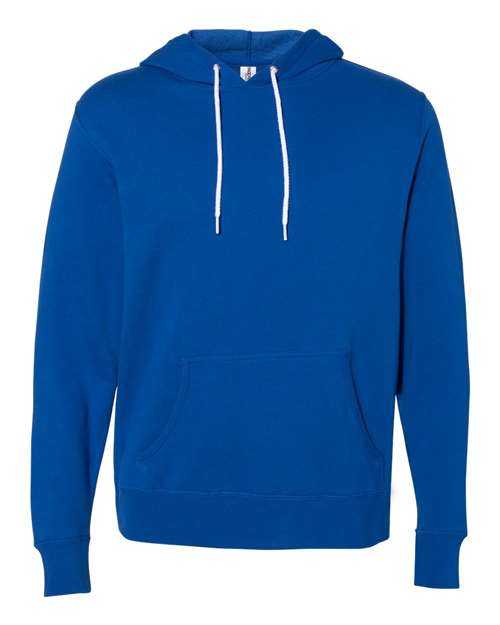 Independent Trading Co AFX90UN Unisex Lightweight Hooded Sweatshirt - Cobalt - HIT a Double