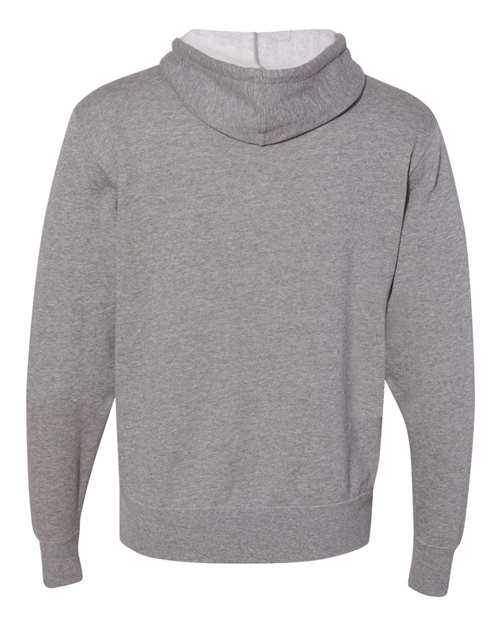 Independent Trading Co AFX90UN Unisex Lightweight Hooded Sweatshirt - Gunmetal Heather - HIT a Double