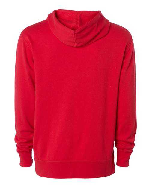 Independent Trading Co AFX90UN Unisex Lightweight Hooded Sweatshirt - Red - HIT a Double