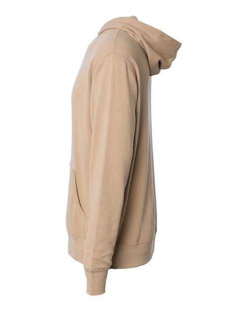 Independent Trading Co AFX90UN Unisex Lightweight Hooded Sweatshirt - Sandstone - HIT a Double