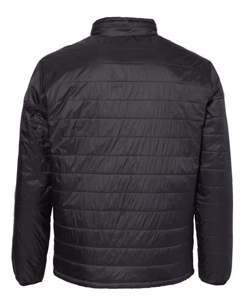 Independent Trading Co EXP100PFZ Puffer Jacket - Black - HIT a Double