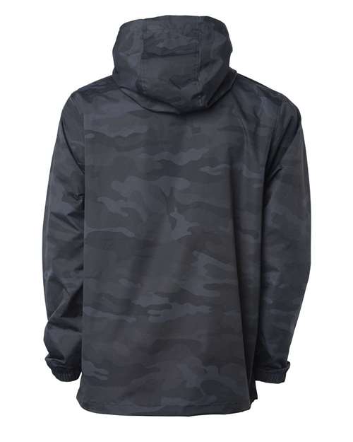Independent Trading Co EXP94NAW Nylon Anorak - Black Camo - HIT a Double