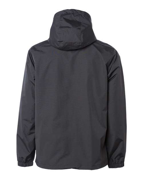 Independent Trading Co EXP94NAW Nylon Anorak - Black - HIT a Double