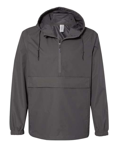 Independent Trading Co EXP94NAW Nylon Anorak - Graphite - HIT a Double