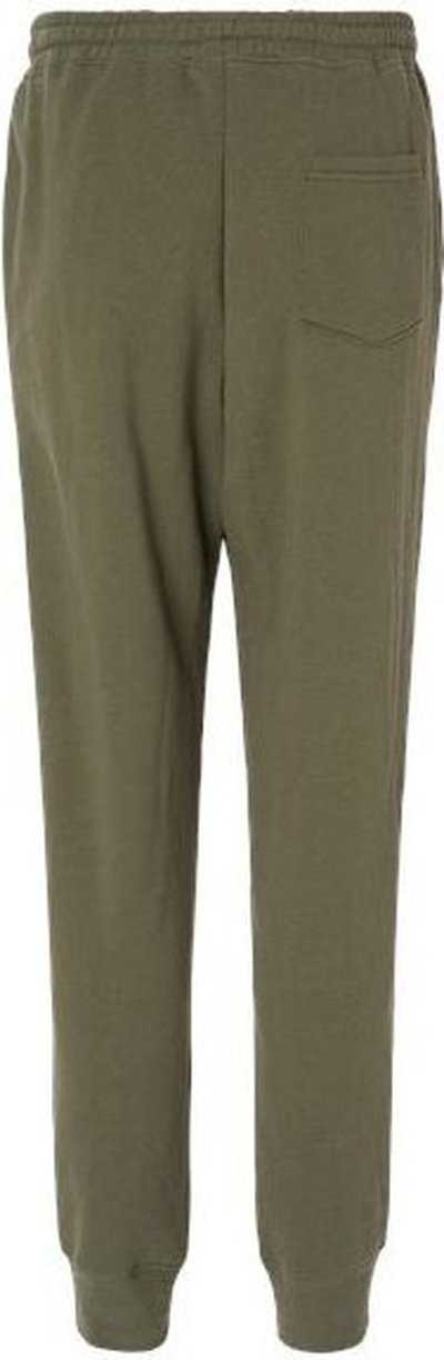 Independent Trading Co IND20PNT Midweight Fleece Pants - Army&quot; - &quot;HIT a Double