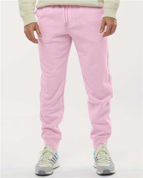 Independent Trading Co IND20PNT Midweight Fleece Pants - Light Pink" - "HIT a Double