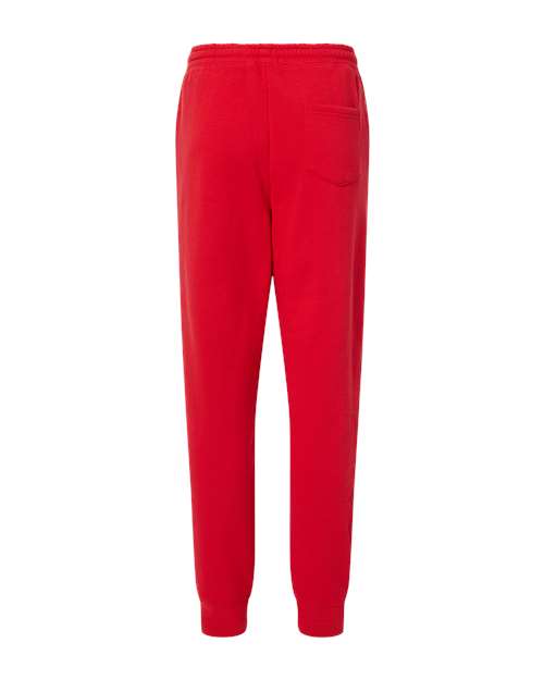 Independent Trading Co IND20PNT Midweight Fleece Pants - Red - HIT a Double