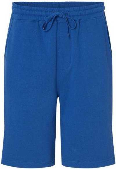 Independent Trading Co IND20SRT Midweight Fleece Shorts - Royal" - "HIT a Double