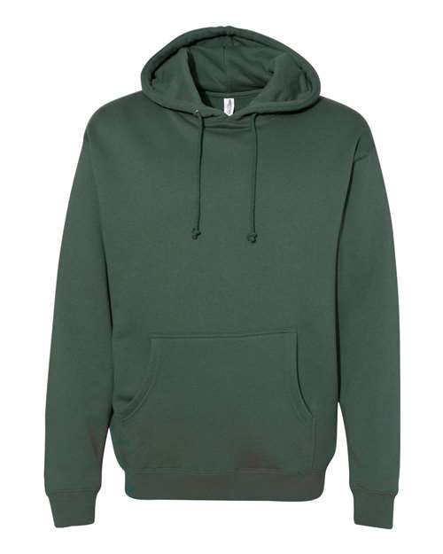 Independent Trading Co IND4000 Heavyweight Hooded Sweatshirt - Alpine Green - HIT a Double