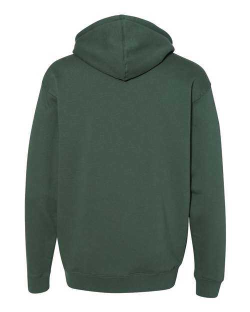 Independent Trading Co IND4000 Heavyweight Hooded Sweatshirt - Alpine Green - HIT a Double
