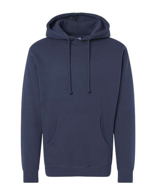 Independent Trading Co IND4000 Heavyweight Hooded Sweatshirt - Classic Navy - HIT a Double